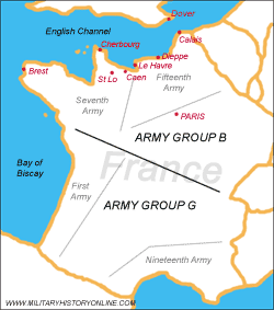 German Armies in occupied France during WWII